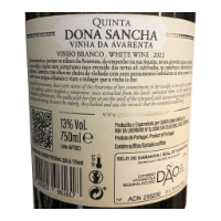 Imagem de Dona Sancha Vinha da Avarenta - Vinho Branco